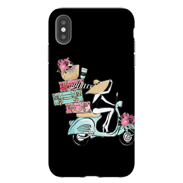 iPhone Xs Max StrongFit vespa travel by haroulita