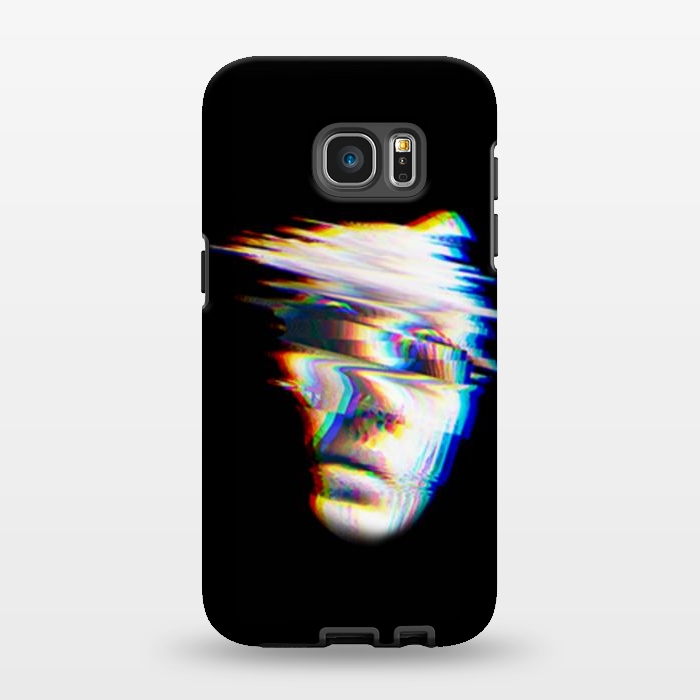 Galaxy S7 EDGE StrongFit glitch horror face by haroulita