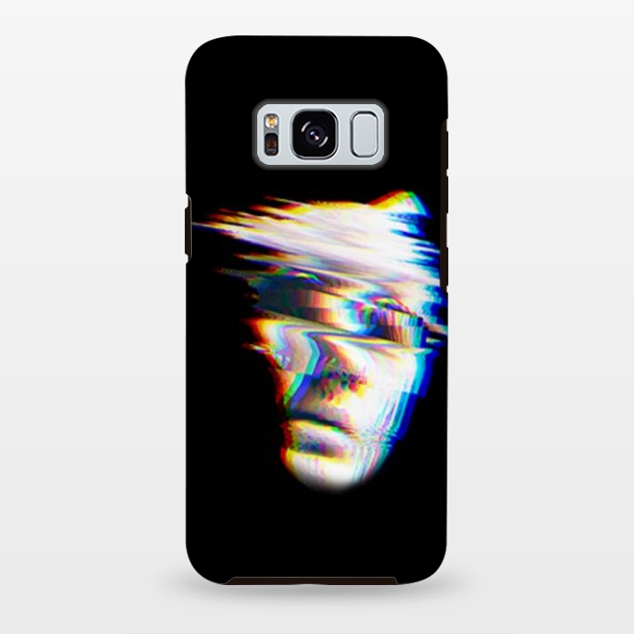Galaxy S8 plus StrongFit glitch horror face by haroulita