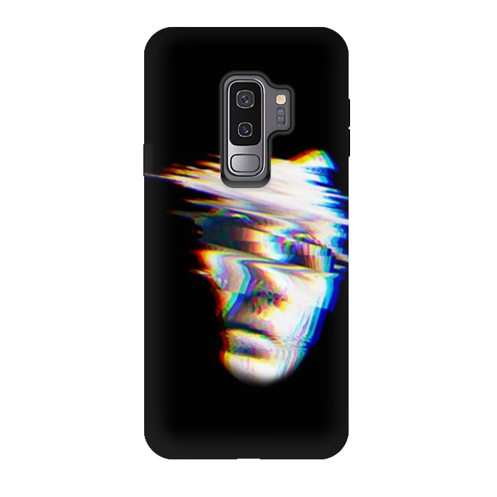 Galaxy S9 plus StrongFit glitch horror face by haroulita