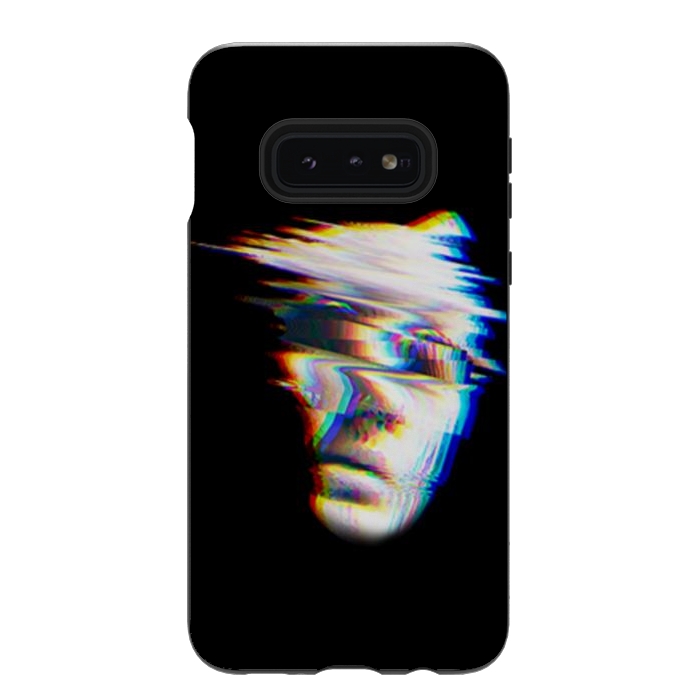Galaxy S10e StrongFit glitch horror face by haroulita