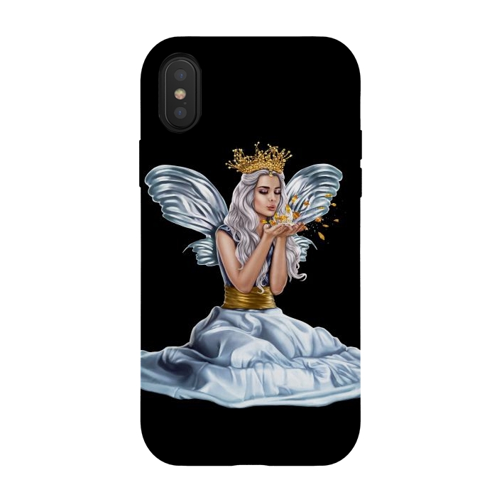 iPhone Xs / X StrongFit gorgeous fairie by haroulita