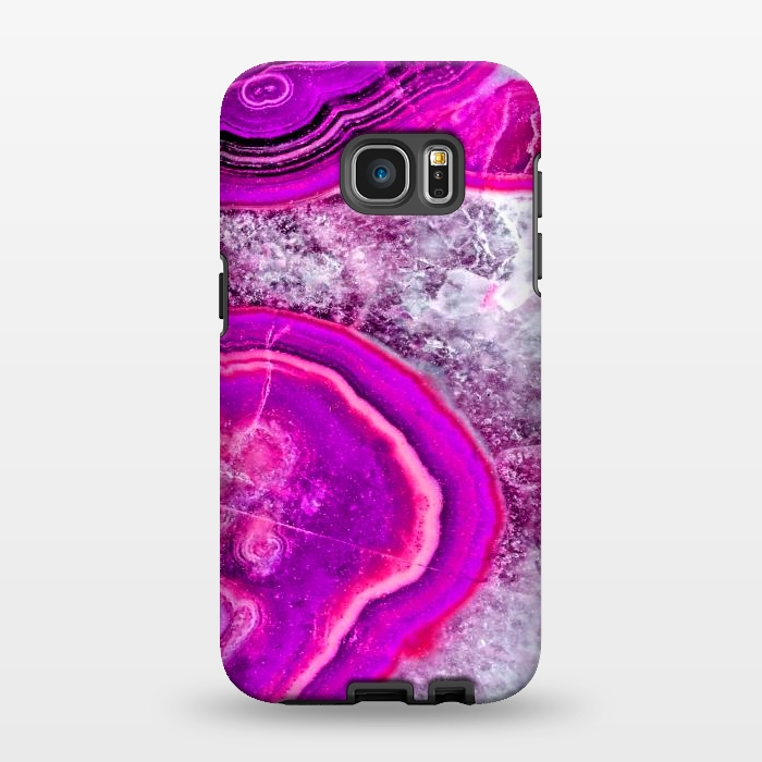 Galaxy S7 EDGE StrongFit agate slice by haroulita