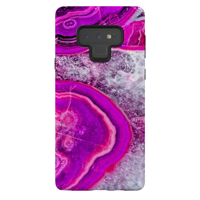 Galaxy Note 9 StrongFit agate slice by haroulita