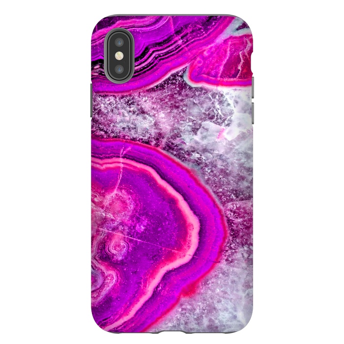 iPhone Xs Max StrongFit agate slice by haroulita