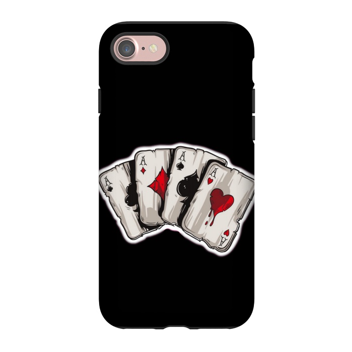 iPhone 7 StrongFit full of aces by haroulita