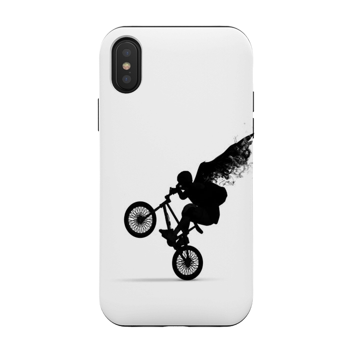 iPhone Xs / X StrongFit angel biker by haroulita