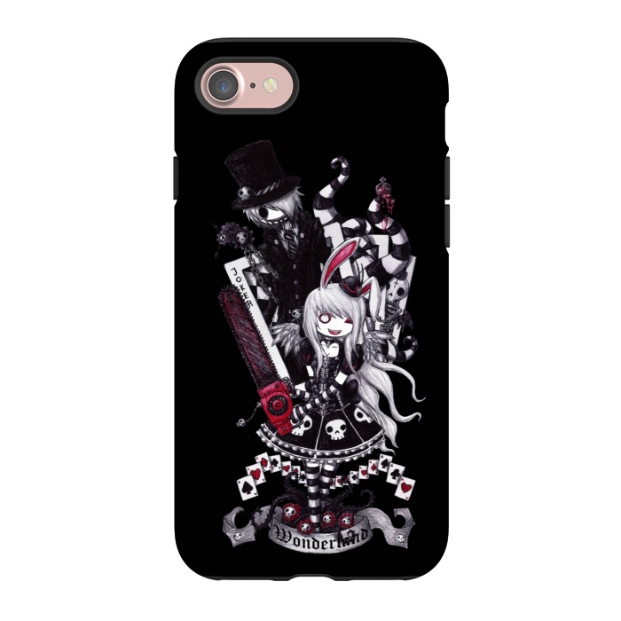 iPhone 7 StrongFit alice in wonderland by haroulita