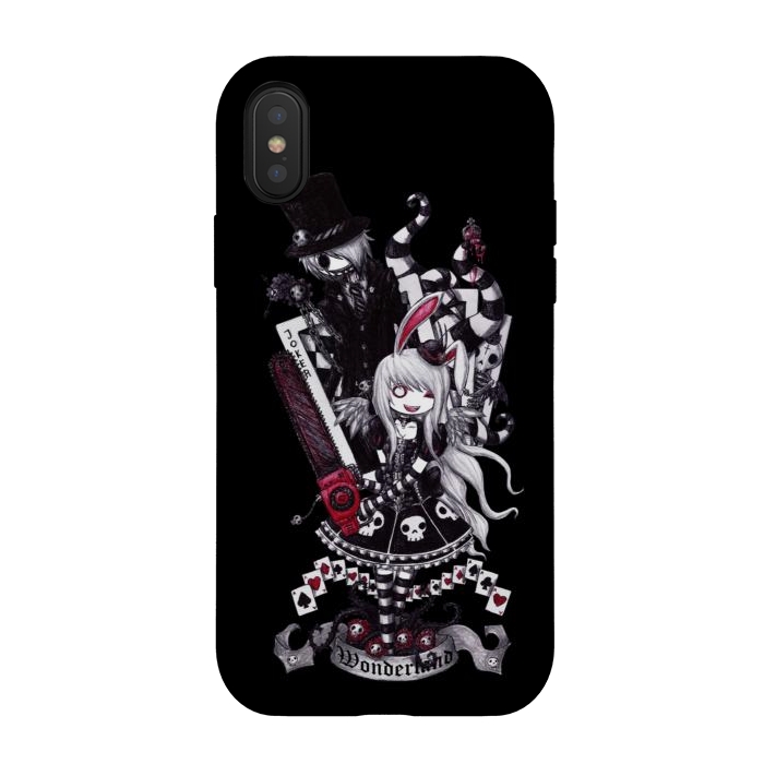 iPhone Xs / X StrongFit alice in wonderland by haroulita
