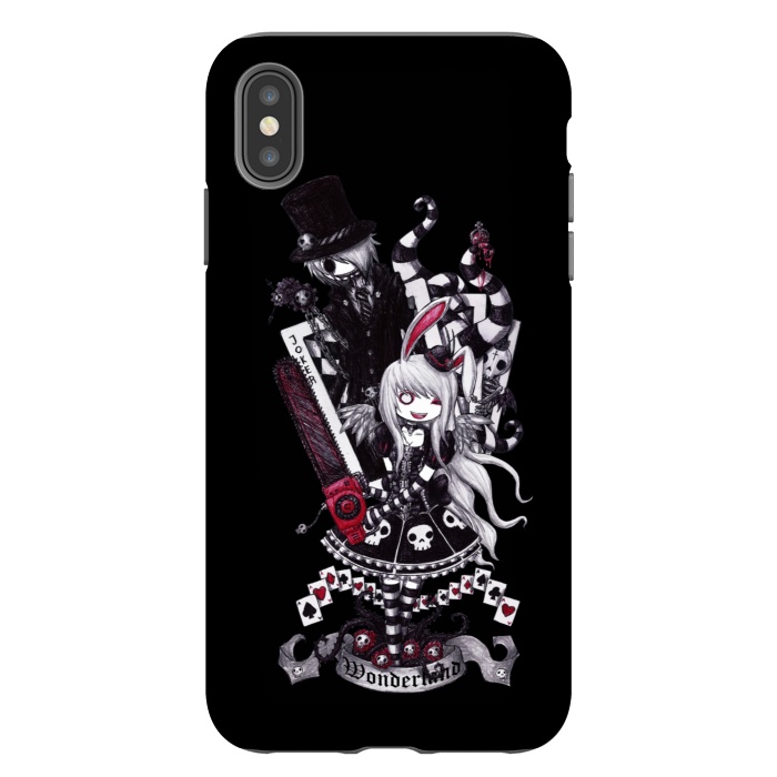 iPhone Xs Max StrongFit alice in wonderland by haroulita