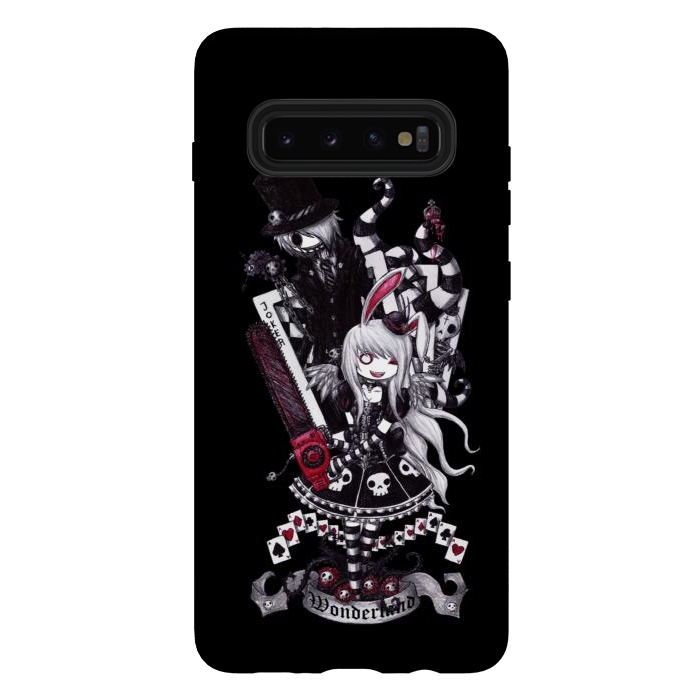 Galaxy S10 plus StrongFit alice in wonderland by haroulita
