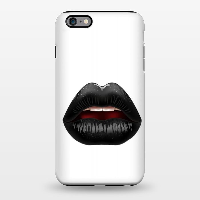 iPhone 6/6s plus StrongFit black lips by haroulita