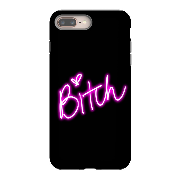 iPhone 7 plus StrongFit bitch neon lights by haroulita