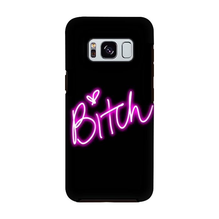 Galaxy S8 StrongFit bitch neon lights by haroulita