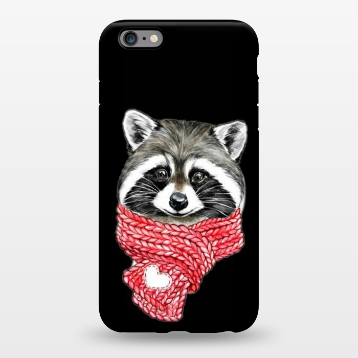iPhone 6/6s plus StrongFit cute Raccoon by haroulita