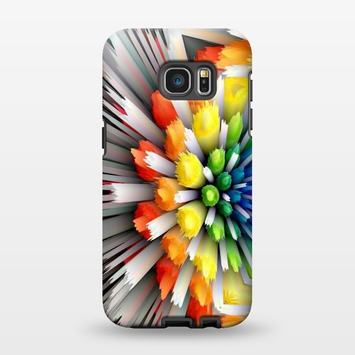 Galaxy S7 EDGE StrongFit rainbow by haroulita