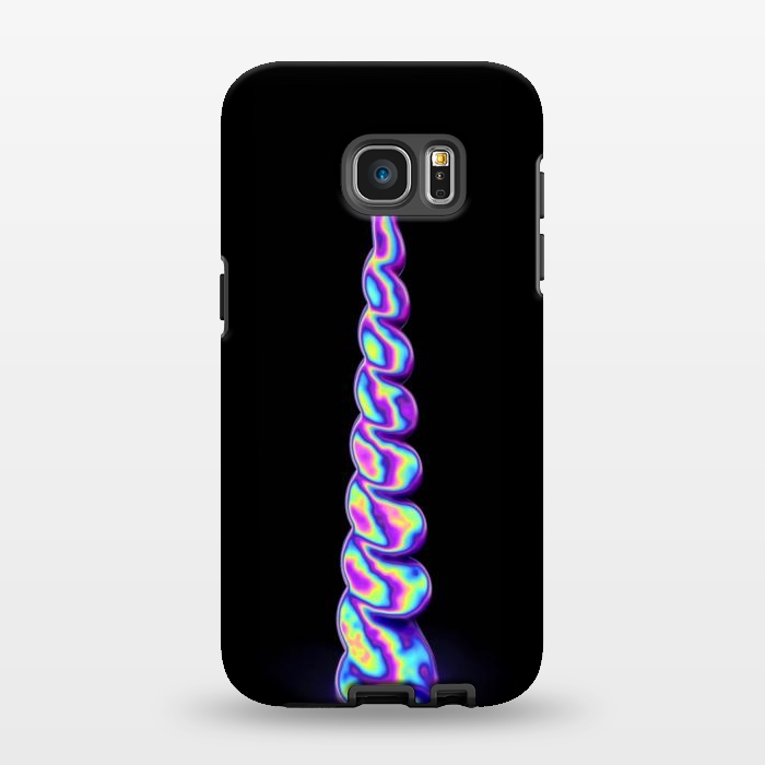 Galaxy S7 EDGE StrongFit unicorn horn by haroulita