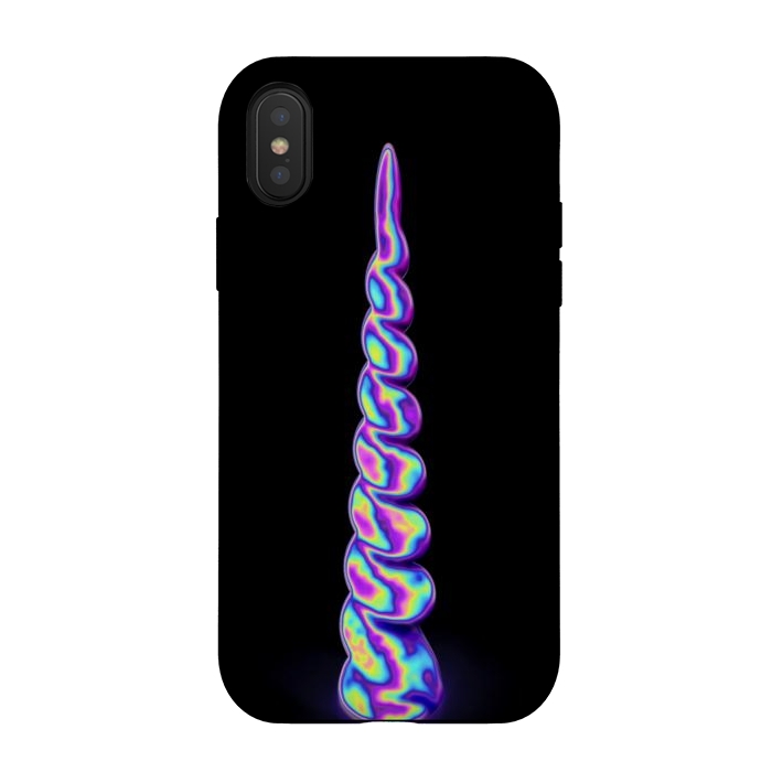 iPhone Xs / X StrongFit unicorn horn by haroulita