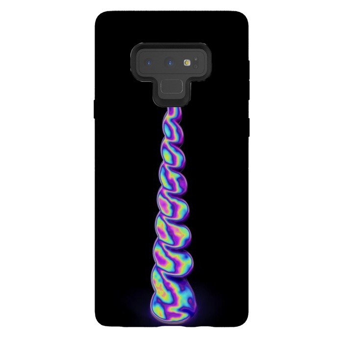 Galaxy Note 9 StrongFit unicorn horn by haroulita