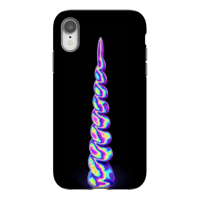 iPhone Xr StrongFit unicorn horn by haroulita