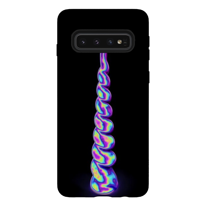Galaxy S10 StrongFit unicorn horn by haroulita