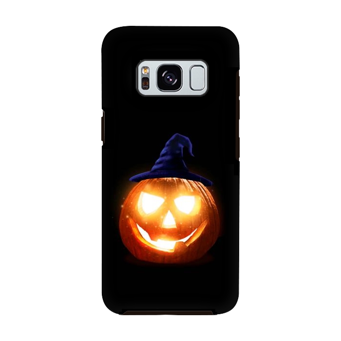 Galaxy S8 StrongFit halloween pumpkin by haroulita