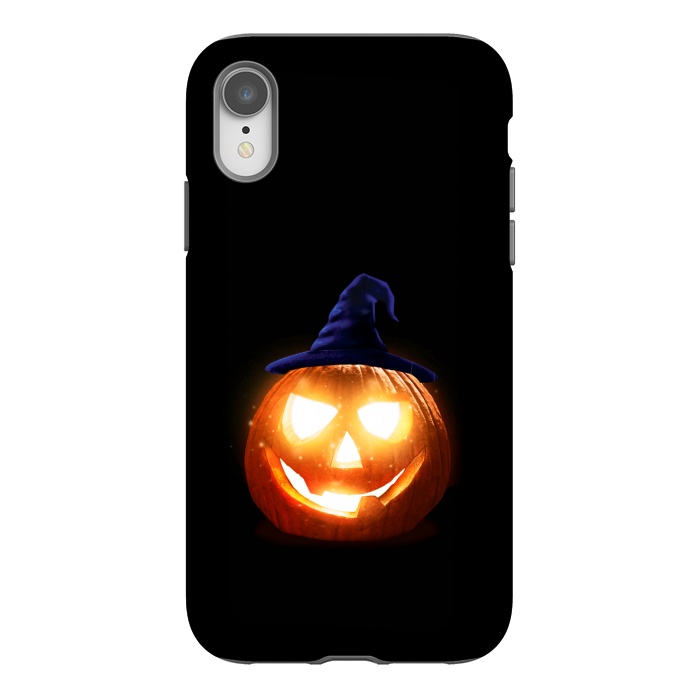 iPhone Xr StrongFit halloween pumpkin by haroulita