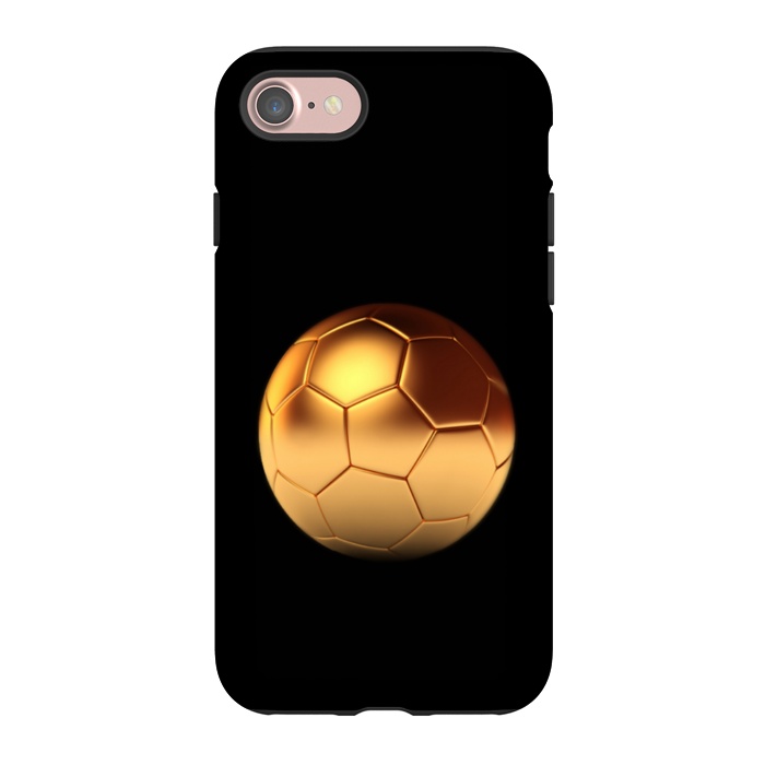 iPhone 7 StrongFit gold ball  by haroulita