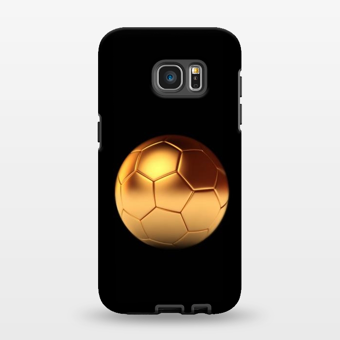 Galaxy S7 EDGE StrongFit gold ball  by haroulita