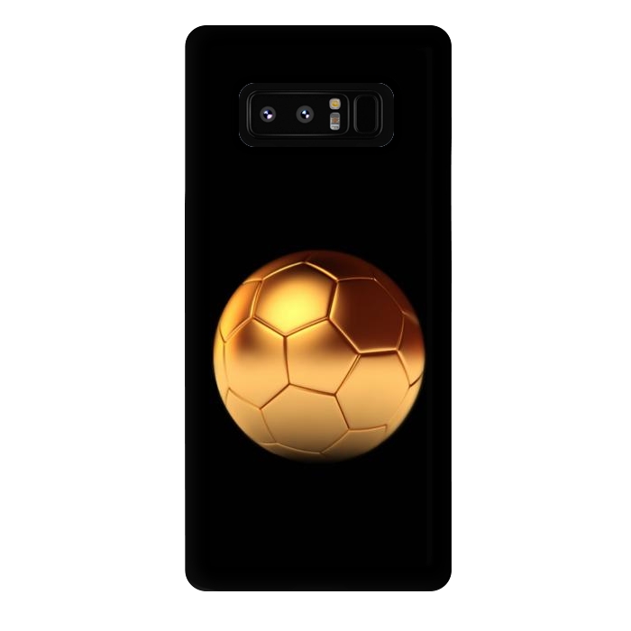 Galaxy Note 8 StrongFit gold ball  by haroulita