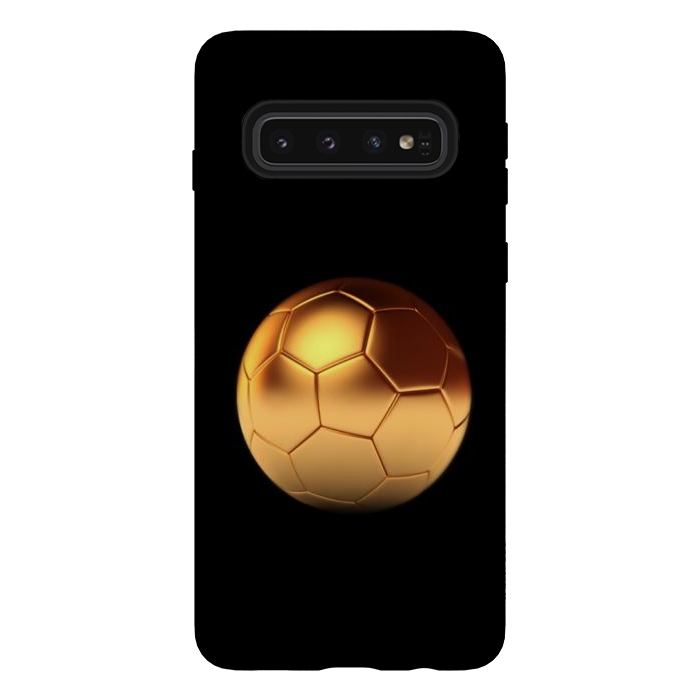 Galaxy S10 StrongFit gold ball  by haroulita