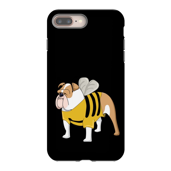 iPhone 7 plus StrongFit cute bulldog  by haroulita