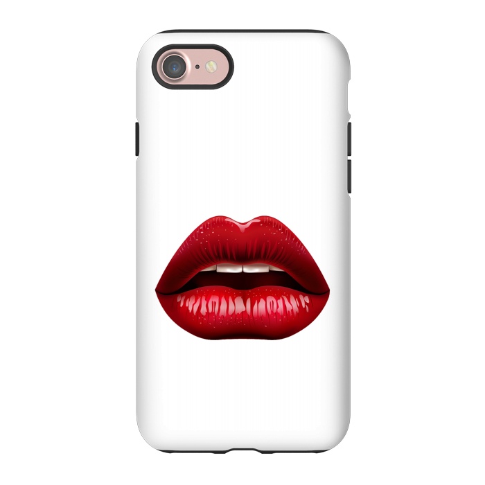 iPhone 7 StrongFit red lips by haroulita