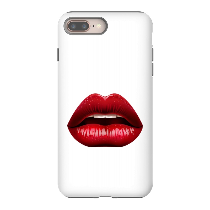 iPhone 7 plus StrongFit red lips by haroulita