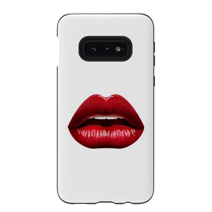 Galaxy S10e StrongFit red lips by haroulita