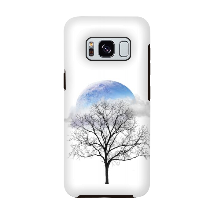 Galaxy S8 StrongFit winter tree by haroulita