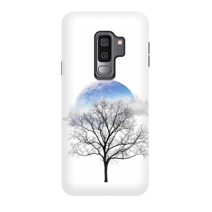 Galaxy S9 plus StrongFit winter tree by haroulita