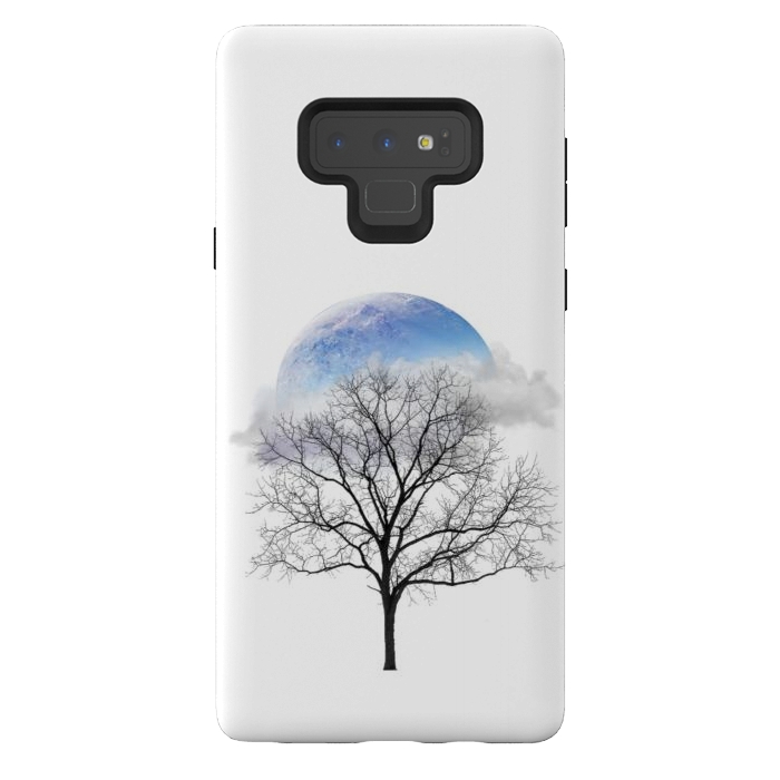 Galaxy Note 9 StrongFit winter tree by haroulita