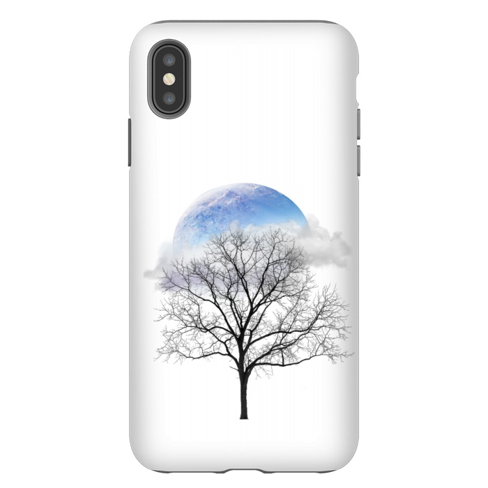 iPhone Xs Max StrongFit winter tree by haroulita