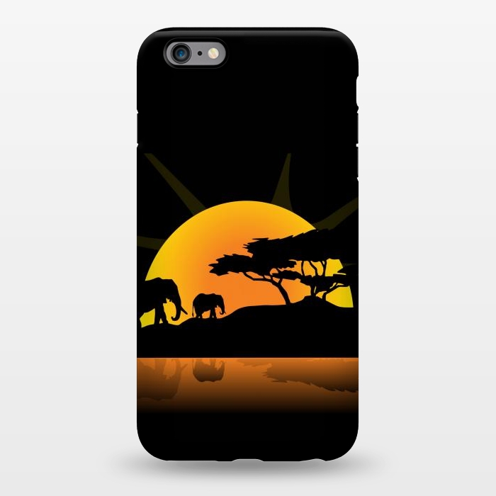 iPhone 6/6s plus StrongFit african sunset by haroulita