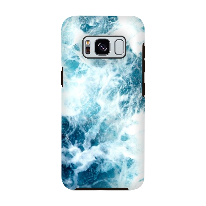 Galaxy S8 StrongFit sea waves x by haroulita