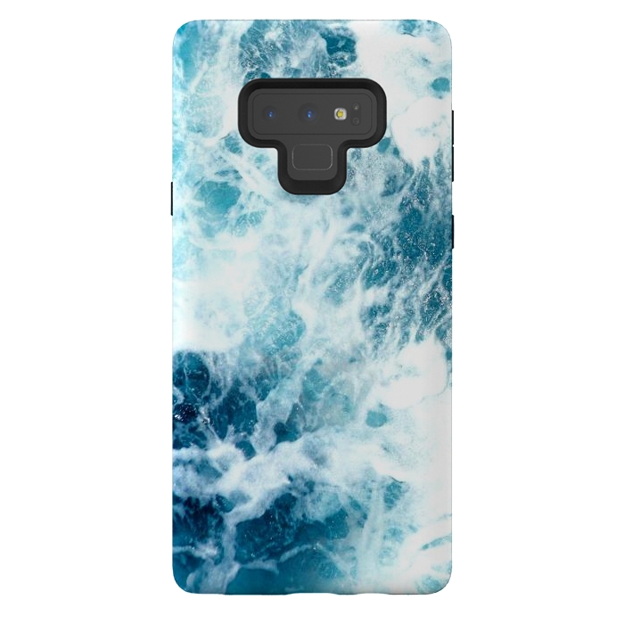 Galaxy Note 9 StrongFit sea waves x by haroulita
