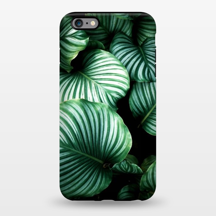 iPhone 6/6s plus StrongFit tropical leaves by haroulita