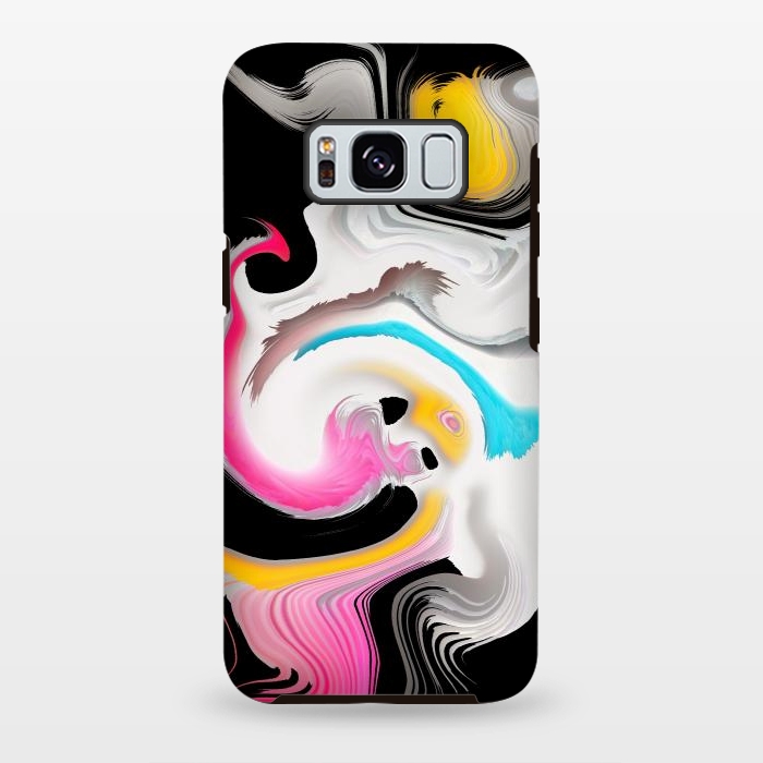 Galaxy S8 plus StrongFit fluid art waves by haroulita