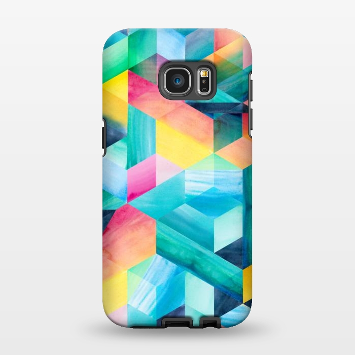 Galaxy S7 EDGE StrongFit Reflections and Rainbows by gingerlique