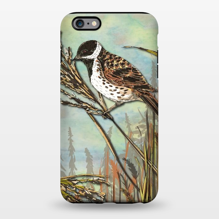 iPhone 6/6s plus StrongFit Reedbunting by Lotti Brown