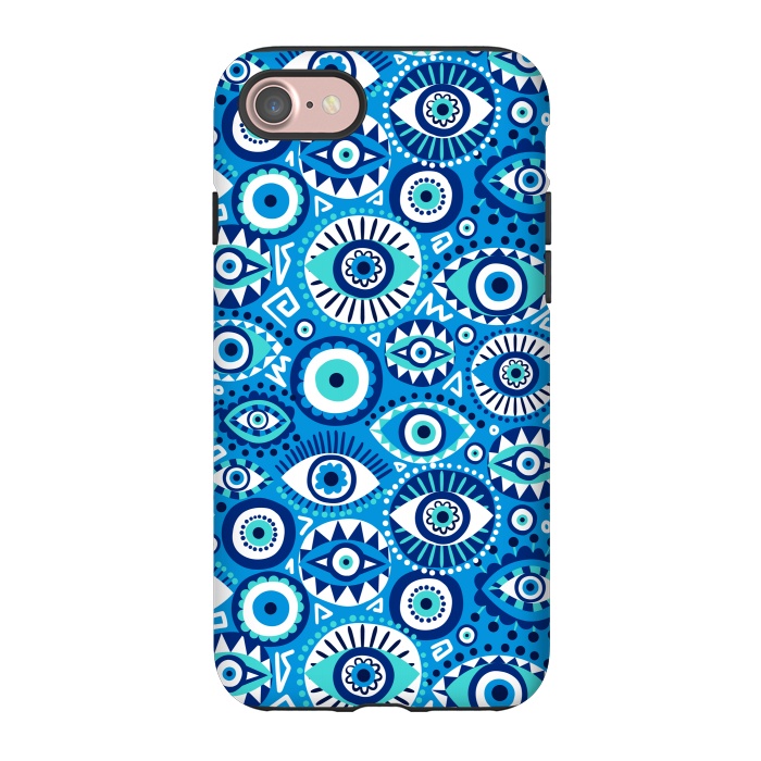 iPhone 7 StrongFit Evil eye by Laura Grant
