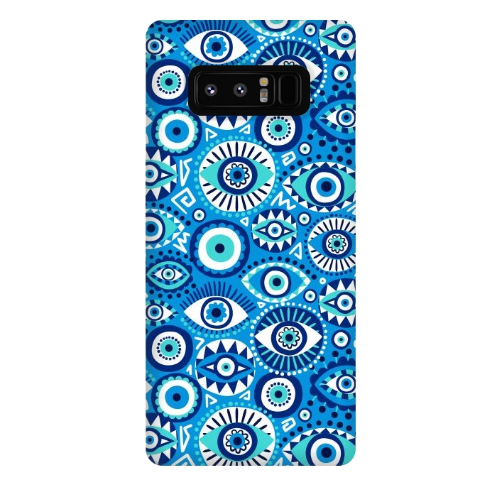 Galaxy Note 8 StrongFit Evil eye by Laura Grant