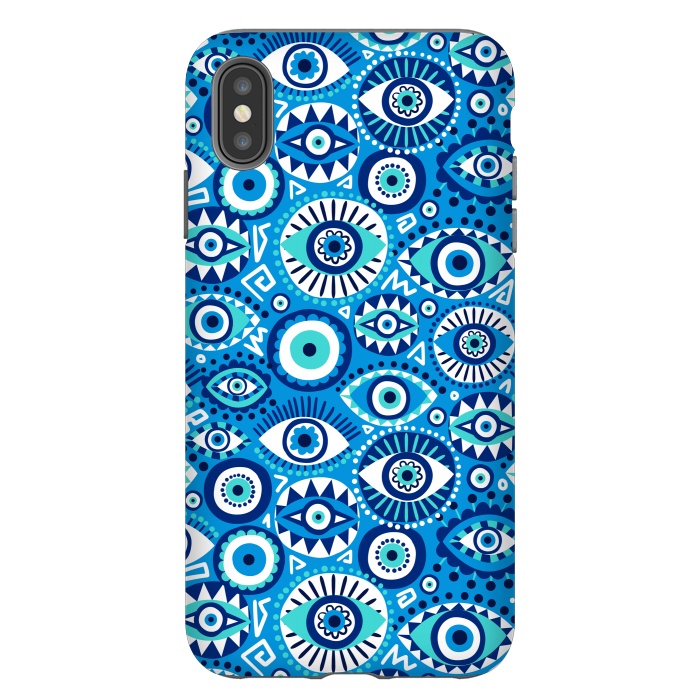 iPhone Xs Max StrongFit Evil eye by Laura Grant