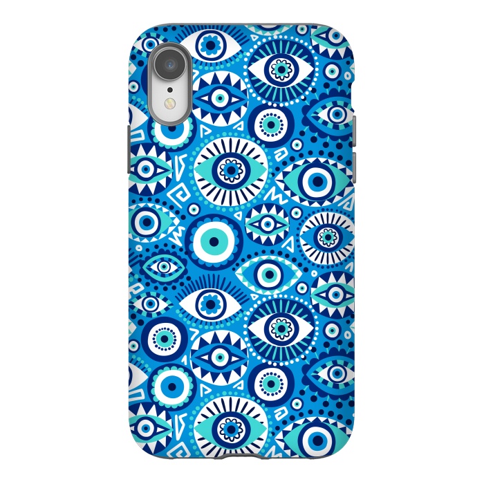 iPhone Xr StrongFit Evil eye by Laura Grant
